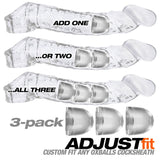 Adjustfit Insert 3 Pc Clear
