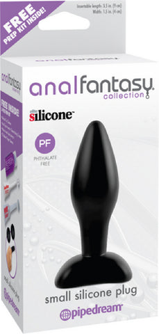 Small Silicone Plug (Black)