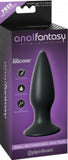 Small Rechargeable Anal Plug (Black)