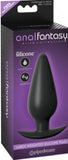 Large Weighted Silicone Plug (Black)