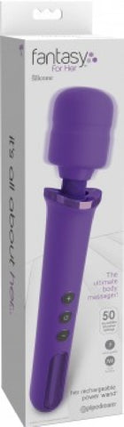 Her Rechargeable Power Wand (Purple)