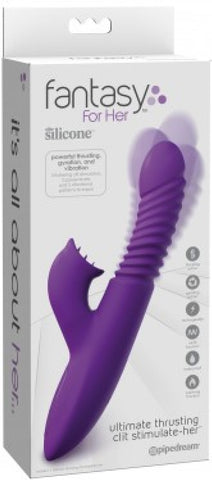 Ultimate Thrusting Clit Stimulate-Her (Purple)