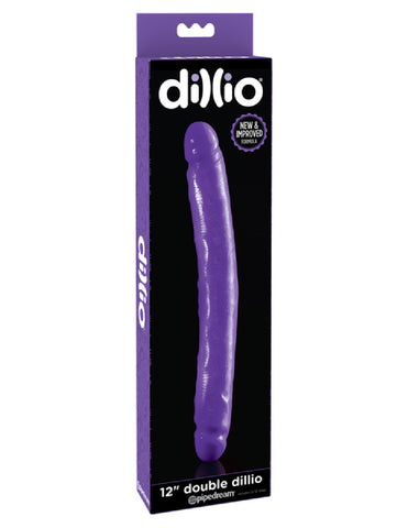 Dillio 12" Double Dong - Purple