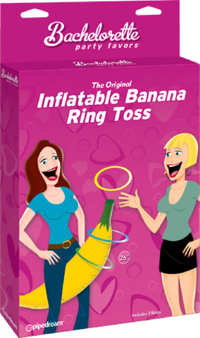 The Original Inflateable Banana Ring Toss Sex Toy Adult Orgasm