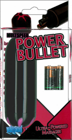 Power Bullet (Black) Sex Toy Adult Pleasure Orgasm