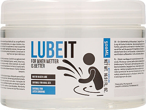 Lube It - For When Wetter Is Better - 500 Ml