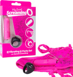 Vibrating Panty Set (Pink) Vibrator Sex Toy Adult Orgasm
