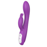 Naughty Heating Rabbit Vibrator - Purple