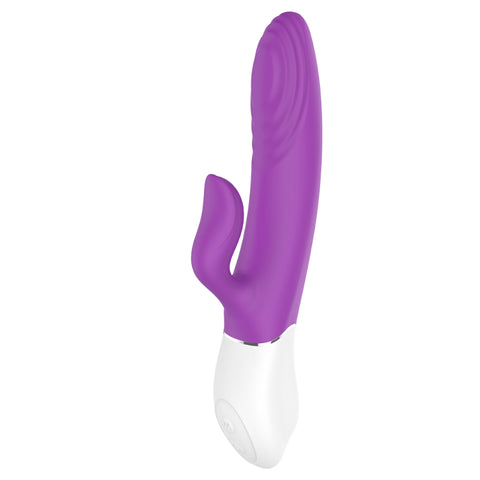 Lighter Thrusting Rabbit Vibrator - Purple