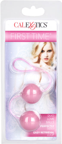 Love Balls Duo Lover Sexual Aid Love Toy Adult Fun (Pink)