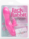 Silicone One Touch Rabbit Vibrator Dildo Sex Toy Adult Pleasure Dong Orgasm (Pink)