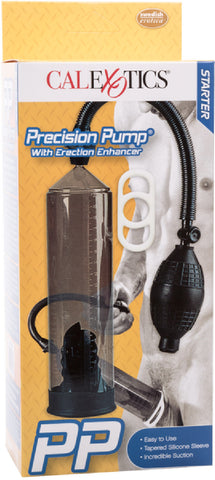 Precision Pump With Enhancer Sex Toy Sexual Aid Adult Pleasure Penis Enlarger (Smoke)