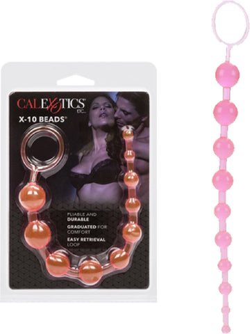 X-10 Beads (Pink) Anal Sex Toy Adult Orgasm Pleasure