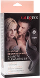 Silicone Rechargeable Remote Pleasurizer Cock Ring Adult Sex Toy Orgasm (Black)