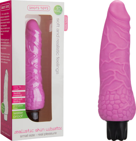 Realistic Skin Vibrator - Small (Pink) Sex Adult Pleasure Orgasm