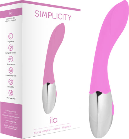 ILA Classic Vibrator (Pink) Sex Toy Adult Pleasure