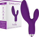 HOLLY G-Spot   Clitoral Vibrator (Purple) Sex Toy Adult Pleasure