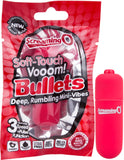 Vooom Bullet Soft-Touch (Red) Vibrator Dildo Sex Toy Adult Orgasm