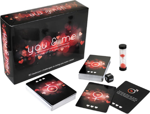 You & Me Fun Board Game Cards with Lover or Friends