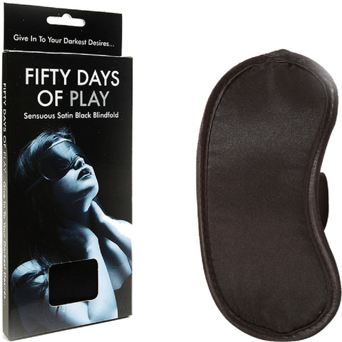Fifty Days Of Play Blindfold (Black) Fun Board Game For Friends Or Lovers