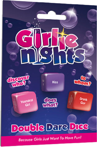 Girlie Nights Double Dare Dice Fun Board Game For Friends Or Lovers