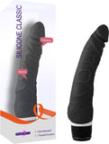Silicone Classic Trojan (Black) Dildo Sex Adult Pleasure Orgasm