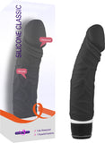 Silicone Classic Patriot (Black) Dildo Vibrator Sex Adult Pleasure Orgasm