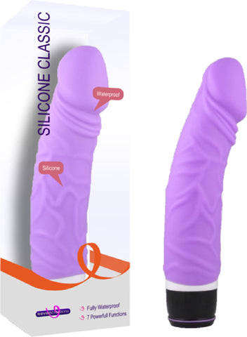 Silicone Classic Patriot (Lavender) Dildo Vibrator Sex Adult Pleasure Orgasm