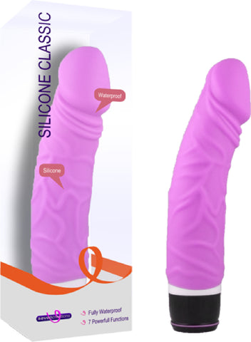 Silicone Classic Patriot (Pink) Dildo Vibrator Sex Adult Pleasure Orgasm