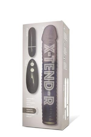 X-Tend-R Remote Control Extension (Smoke) Sex Toy Adult Orgasm Pleasure
