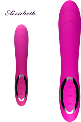 Elizabeth Rechargeable Vibrator (Pink) Sex Toy Adult Pleasure
