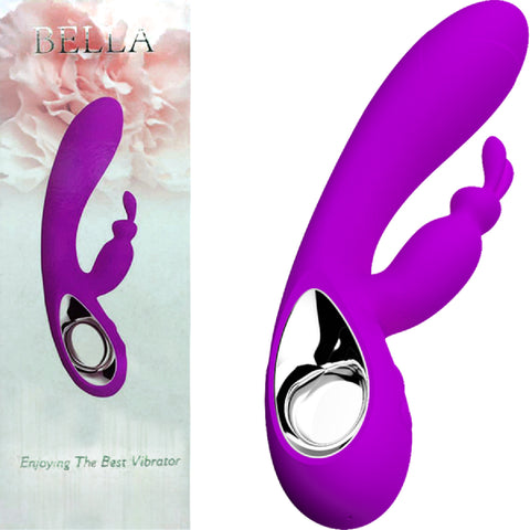 Bella Rechargeable Rabbit Vibrator (Purple) Sex Toy Adult Pleasure