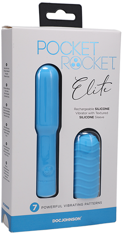 Elite - Rechargeable With Removable Sleeve (Sky Blue)
