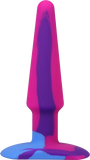 Groovy - Silicone Anal Plug - 5 Inch - Berry