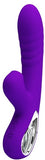 Rechargeable Jersey Vibrator Dildo (Purple)