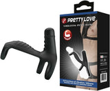 Vibrating Penis Sling (Black)