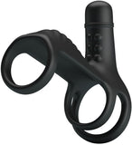 Vibrating Penis Sling (Black)