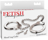 Metal Leg Cuffs (Silver)
