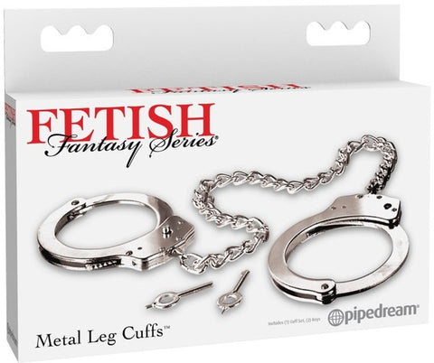 Metal Leg Cuffs (Silver)