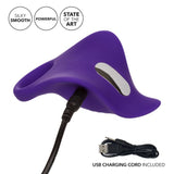 Silicone Remote Orgasm Ring Vibrator Sex Toy Adult Orgasm (Purple)
