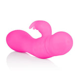 Silicone One Touch Rabbit Vibrator Dildo Sex Toy Adult Pleasure Dong Orgasm (Pink)