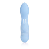 Silicone One Touch Rabbit Vibrator Dildo Sex Toy Adult Pleasure Dong Orgasm (Blue)