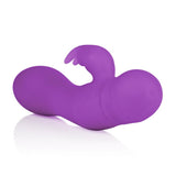 Silicone One Touch Rabbit Vibrator Dildo Sex Toy Adult Pleasure Dong Orgasm  (Purple)